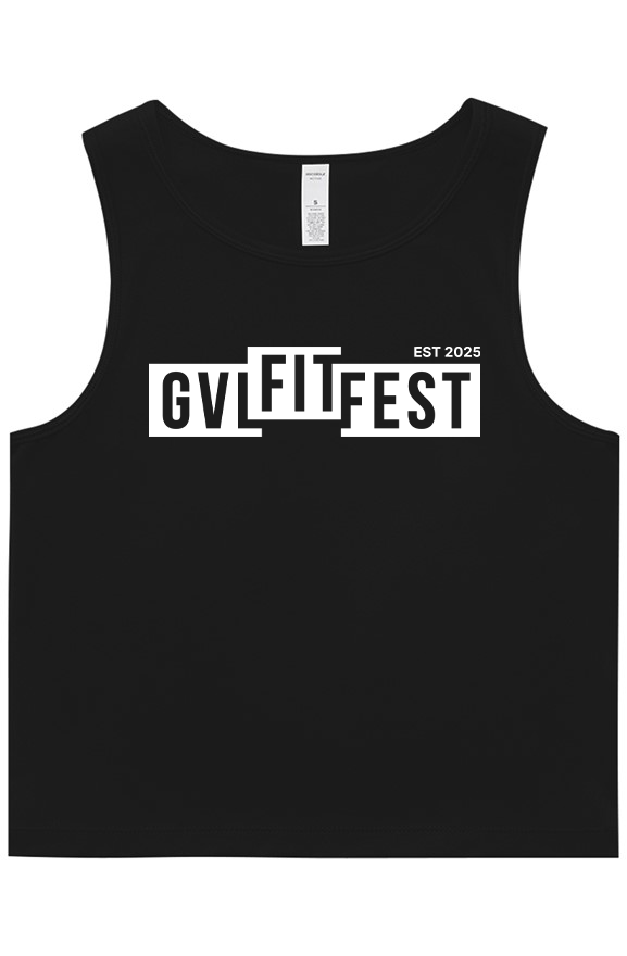 Womens Active Crop Tank